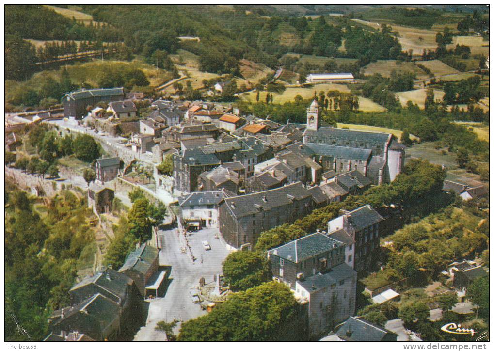 293   -   La Salvetat Sur Agout   -   Vue Générale Aérienne, Centre Ville - Autres & Non Classés