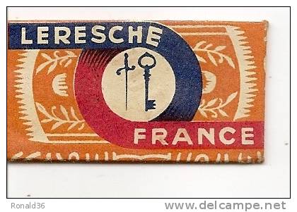LAME DE RASOIR     LERESCHE FRANCE - Accessoires