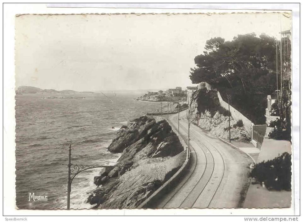 11505 Marseille Corniche Et Iles . 30/95 Mireille Gandini Rail Tramway - Endoume, Roucas, Corniche, Plages