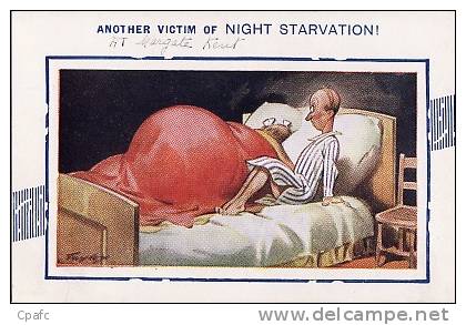 CPA Illustrateur Anglais Taylor ? -another Victim Of Night Starvation ! - Taylor