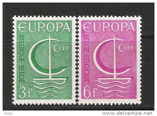 Belgie OCB 1389 / 1390 (**) - 1966