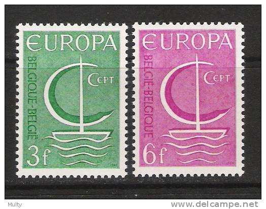 Belgie OCB 1389 / 1390 (**) - 1966