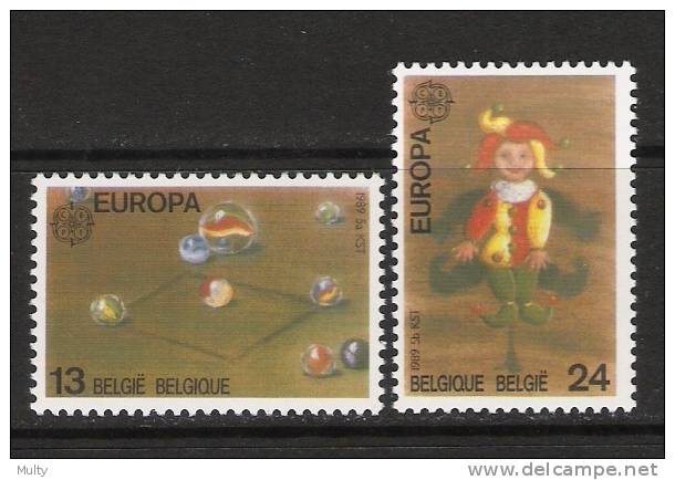 Belgie OCB 2323 / 2324 (**) - 1989