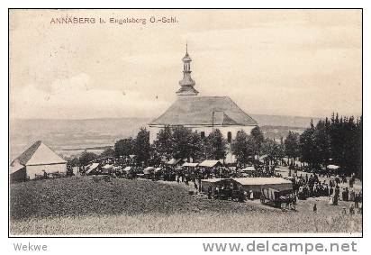 Pol062/ - POLEN -  K.K.-Briefablage Und AK (1907) Annaberg - Cartas & Documentos