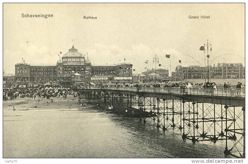 PAYS-BAS - Scheveningen - Jetée - Grand Hôtel - Scheveningen