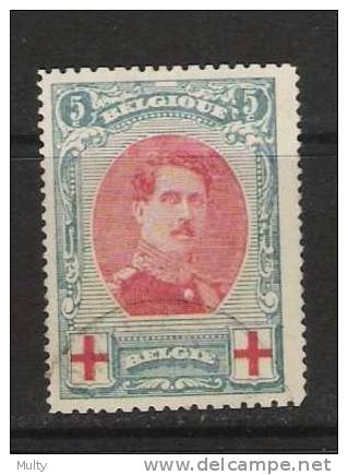 Belgie OCB 132A (0) - 1914-1915 Croix-Rouge