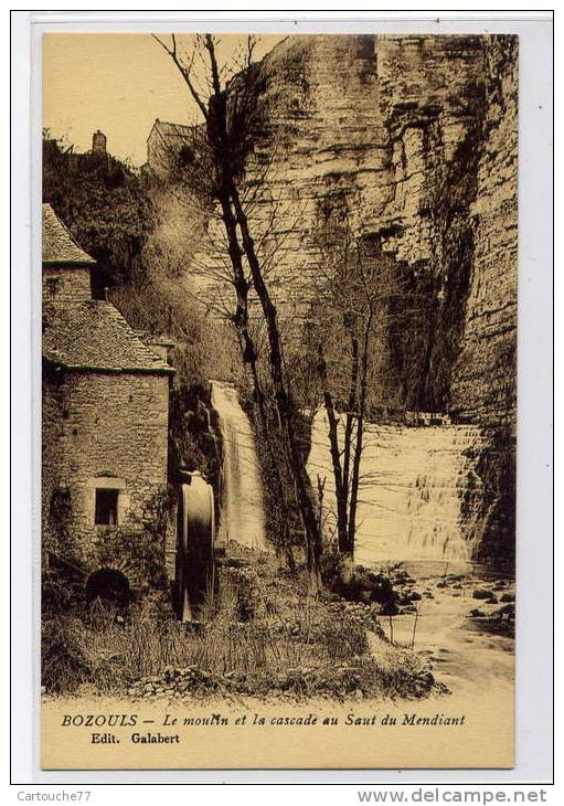 P2 - BOZOULS - Le Moulin Et La Cascade Au Saut Du Mendiant - Bozouls