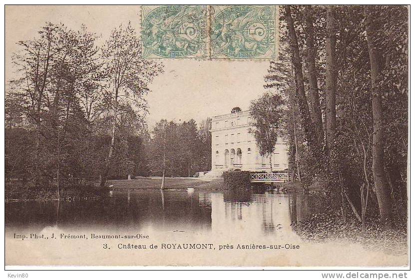 95 Château De Royaumont ,prés ASNIERES SUR OISE - Asnières-sur-Oise