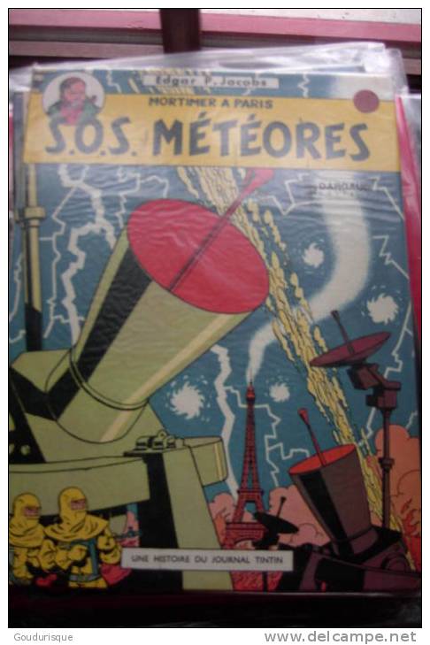 EO BLAKE ET MORTIMER SOS METEORES  JACOBS - Blake Et Mortimer