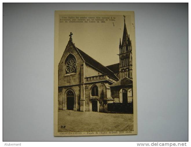 Crépy En Valois , Eglise St Denis - Crepy En Valois