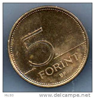Hongrie 5 Forint 1994 BP Ttb/sup - Ungheria