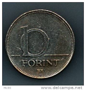 Hongrie 10 Forint 1995 BP Ttb - Hungría