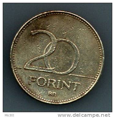 Hongrie 20 Forint 1996 BP Ttb - Ungarn