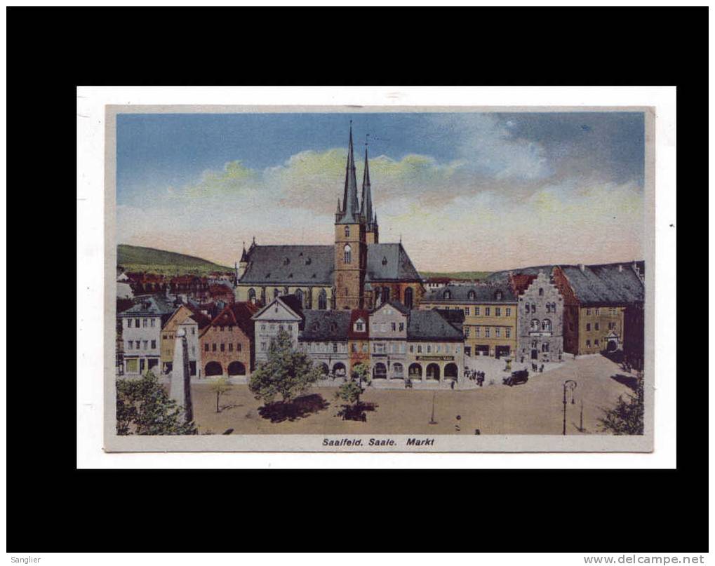 SAALFELD - MARKT - Saalfeld