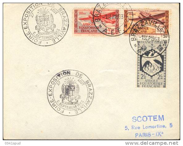 1953  Congo  Brazzaville  Exposition - Other & Unclassified