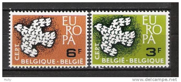 Belgie OCB  1193 / 1194 (**) - 1961