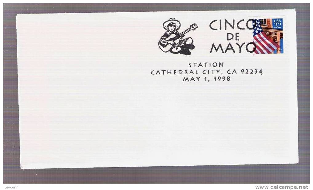 Cinco De Mayo - Station - Cathedral City, CA, 92234 - May 1, 1998 - Event Covers