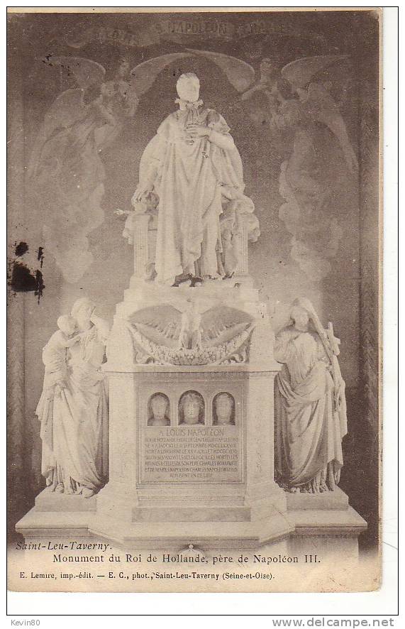 95 SAINT LEU TAVERNY Monument Du Roi De Hollande Pére De Napoléon III - Saint Leu La Foret