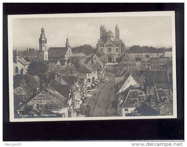 Speyer A.rh.hauptstrasse édit.hartmann Belle Carte - Speyer