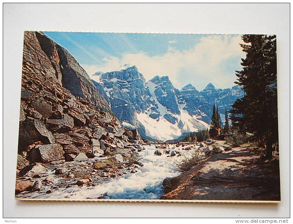 Moraine Lake -Ten Peaks - Banff N.Park   - Canada    Cca 1960´s     VF D31241 - Banff