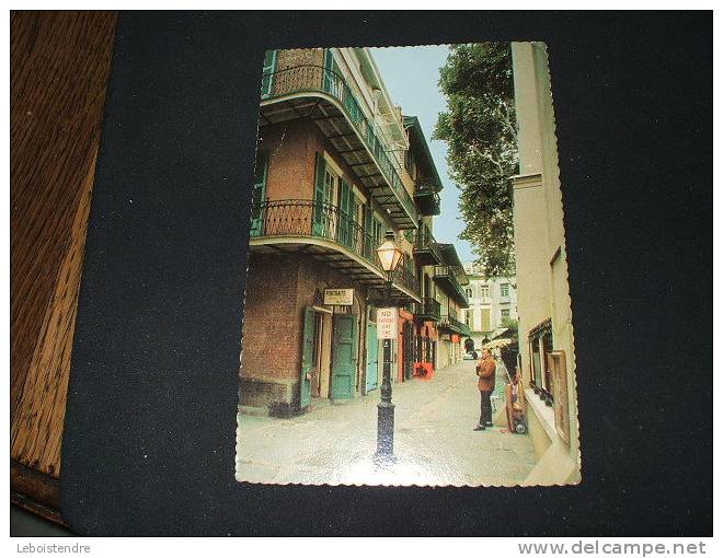 CPSM  OU CPM -ETATS-UNIS  :PIRATE´S ALLEY NEW ORLEANS LOUISIANA - New Orleans