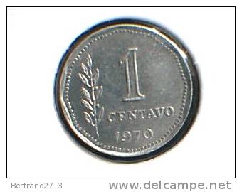 Argentina 1 Centavo 1970 KM 64 - Argentinië