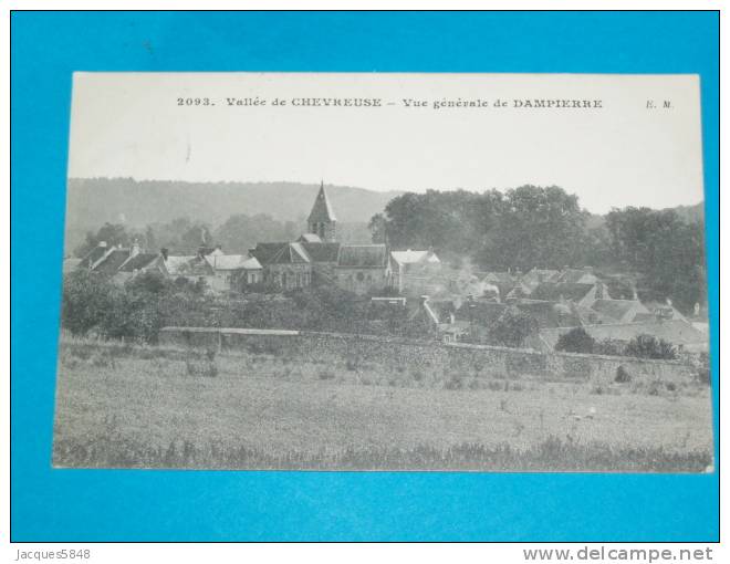 78) Dampierre - N° 2093 - Vue Générale   - Année 1909  - Edit   E.M - Dampierre En Yvelines