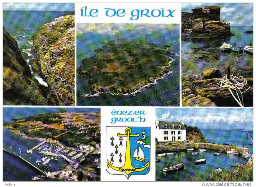 Carte Postale 56.  Ile De Groix Trés Beau Plan - Groix