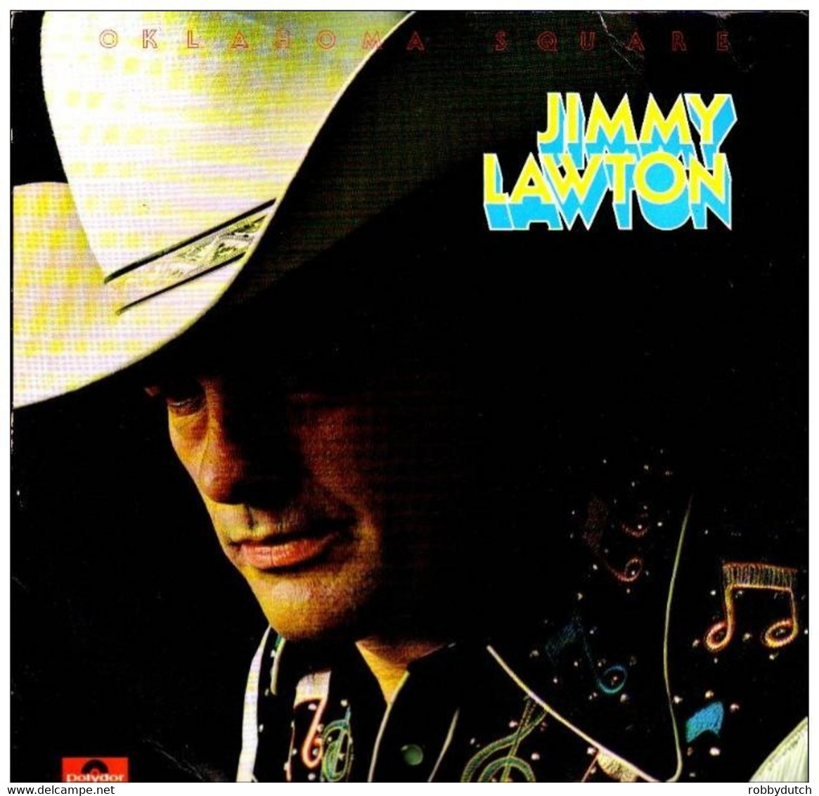 * LP * JIMMY LAWTON - OKLAHOMA SQUARE (Holland 1979) - Country Y Folk