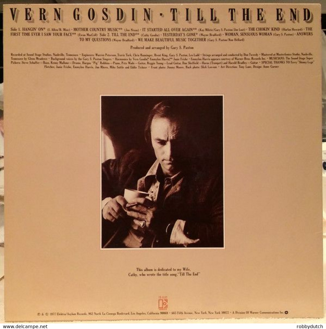 * LP * VERN GOSDIN - TILL THE END (1977 Special U.S.A.-import Ex-!!!) - Country Y Folk