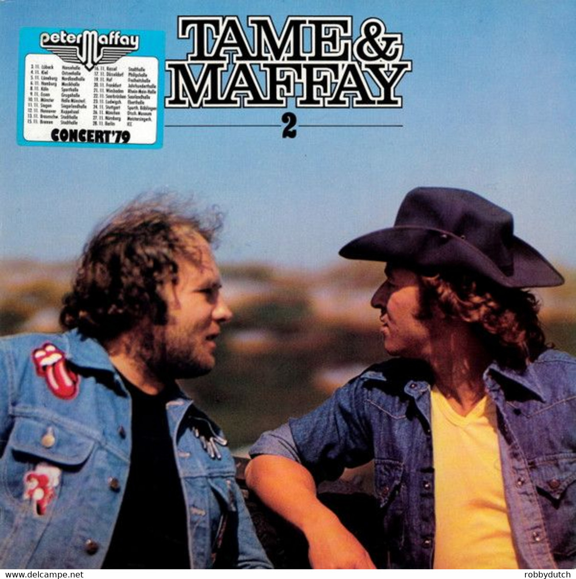 * LP * JOHNNY TAME & PETER MAFFAY - TAME & MAFFAY 2 (Germany 1979 Ex-!!!) - Country Y Folk