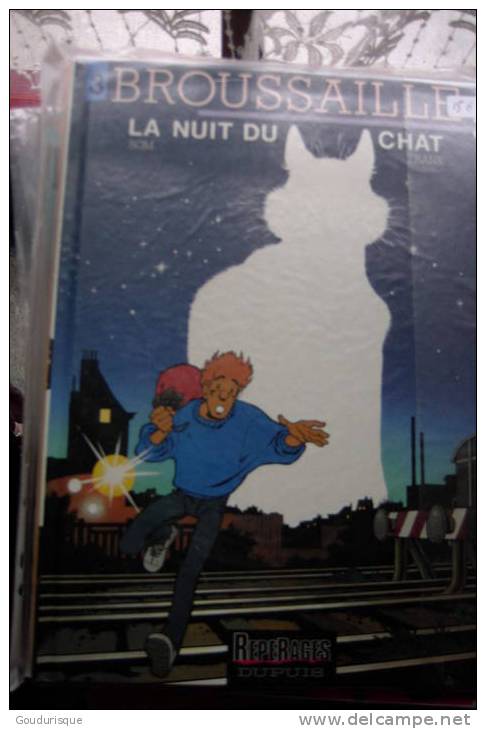 EO BROUSSAILLE T3 LA NUIT DU CHAT   FRANK PE - Brousaille