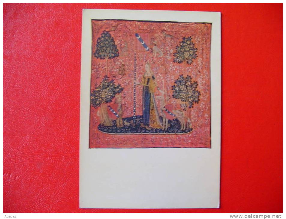 Carte Postale Tapisserie " La Dame à La Licorne " France Début XVI°siècle. Bon état - Kunstvoorwerpen
