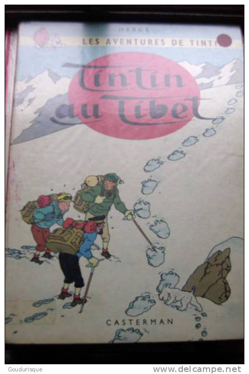 EO TINTIN AU  TIBET B35  HERGE - Tintin