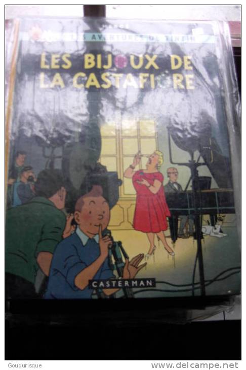 EO TINTIN  LES BIJOUX DE LA CASTAFIORE  B36  HERGE - Tintin