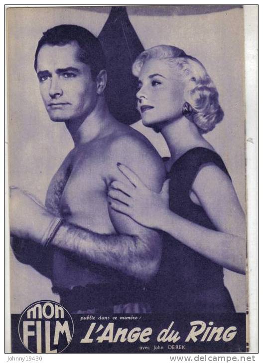 MON FILM N° 574 - LA MAUVAISE GRAINE - Nancy KELLY / Paul FIX + L´ANGE DU RING - John DEREK  - 1957 - Cinéma