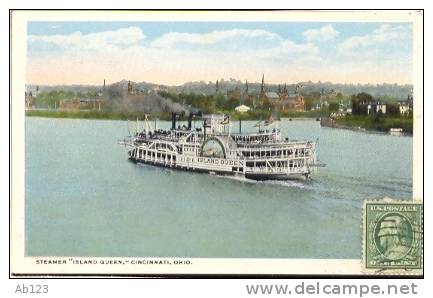 CINCINNATI Steamer Island Queen - Cincinnati