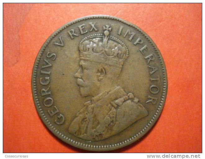 542 SUID AFRICA SUDAFRICA   ONE PENNY      AÑO / YEAR   1930  MBC/VF - South Africa