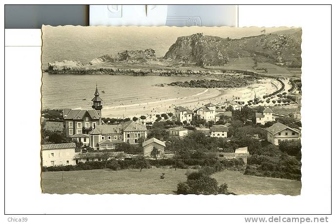 Caastro Urdiales   -   Vista General De La Playa - Cantabria (Santander)