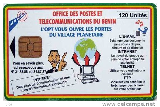 BENIN - INTERNET - 120 Unites - Bénin