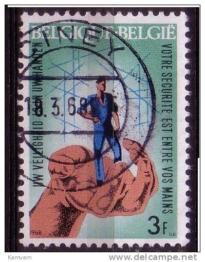 België Belgique 1444 Cote 0.25€ CINEY - Oblitérés
