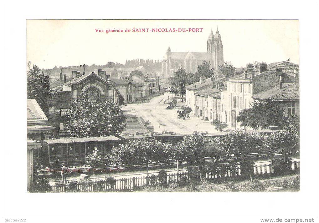 VUE GENERALE DE SAINT NICOLAS DU PORT - Saint Nicolas De Port