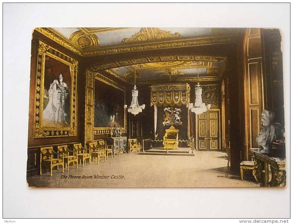 Berkshire -Windsor Castle -The Throne Room - Cca 1910´s  F  D31345 - Windsor Castle