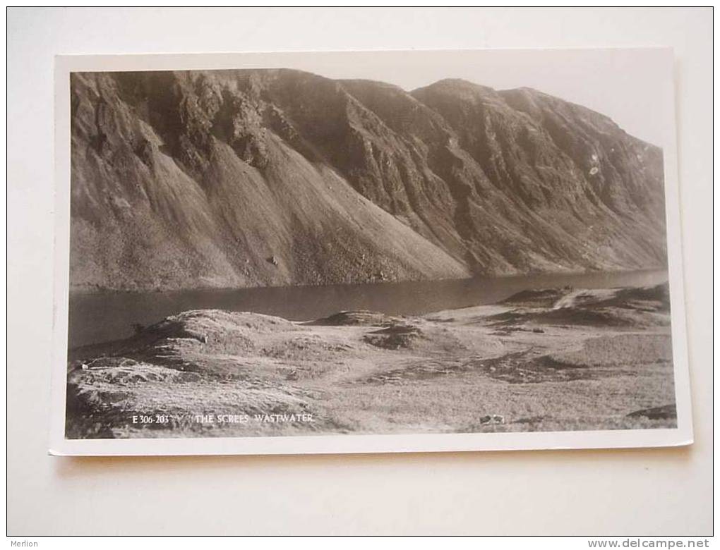 Wastwater And The Screes  -- Cca 1930-40´s  -VF  D31351 - Andere & Zonder Classificatie