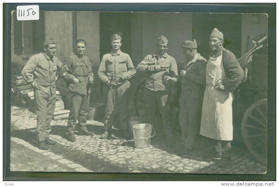 DISTRICT D´AUBONNE /// CAMP MILITAIRE DE BIERE - B  ( FORTES ADHERENCES AU DOS DUES A UN COLLAGE DE LA CARTE ) - Bière