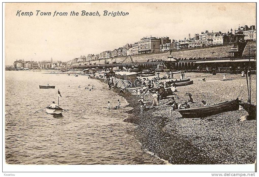 Kemp Town From The Beach - Brighton