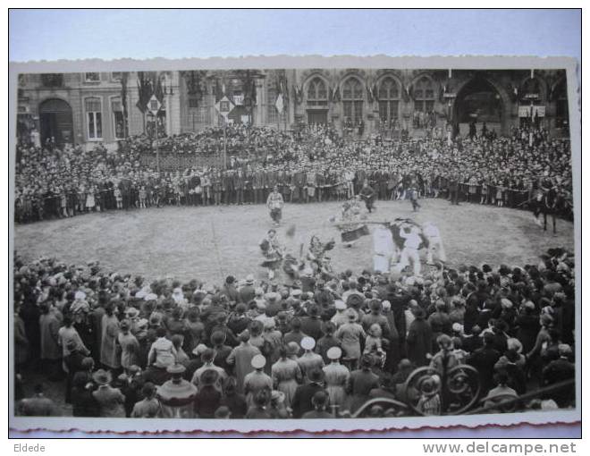 Mons Carte Photo Fete Du Doudou - Mons