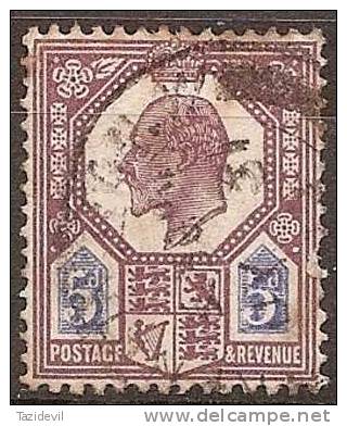 GREAT BRITAIN - 1902 5d King Edward VII. Scott 134. Used - Gebruikt