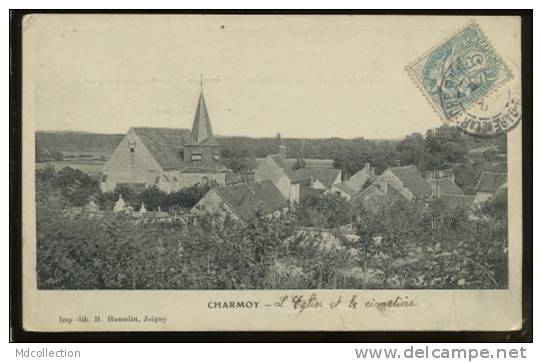 89 CHARMOY L'église Et Le Cimetière - Charmoy