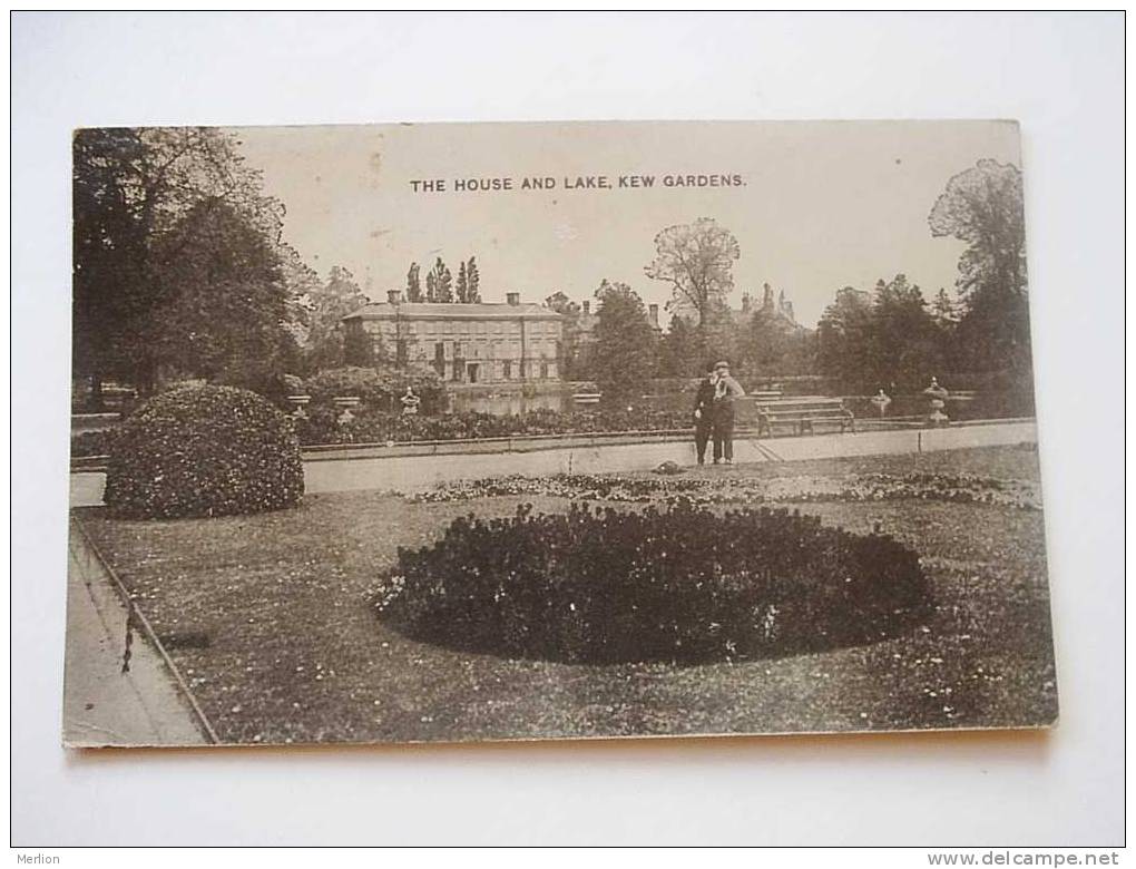 London - House And Lake -Kew Gardens   Cca 1910´s   VF  D31396 - London Suburbs